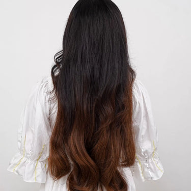 Parul’s Ombré – Halo Extensions | Nish Hair