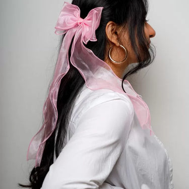 Princess Bows – Organza Ribbon Hair Clips