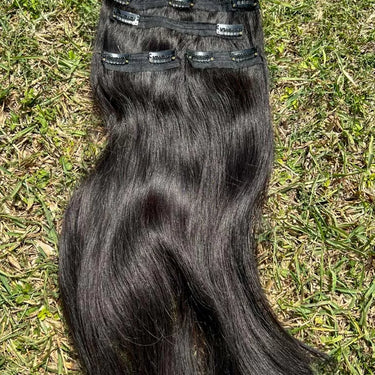 NATURAL BLACK – Classic Hair - CLIP In Extensions| NISH HAIR