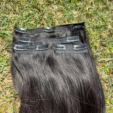 NATURAL BLACK – Classic Hair - CLIP In Extensions| NISH HAIR