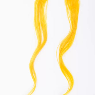 Oh My Yellow! #Strandout- Coloured clip-In Hair| Nish Hair