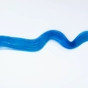 Electric Blue Hair Strand – #Strandout- Coloured clip-In Hair| Nish Hair