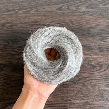 Graceful Grays - Donut Scrunchies | Nish Hair