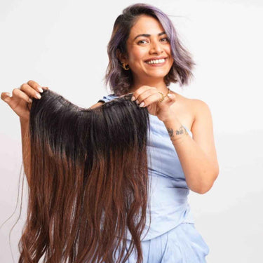 Celebrity Half Wig - Parul's Ombre | Priyanka Borkar x Nish Hair