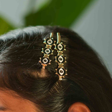 Evil Eye Hair Jewellery | Nish Hair X Evil Eye Jewel