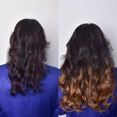 OMBRÉ BLONDE CLIP IN HAIR | NISH HAIR