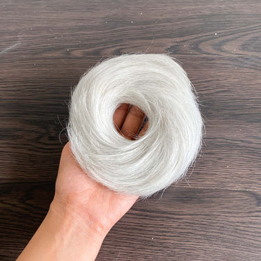 Graceful Grays - Donut Scrunchies | Nish Hair